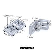 【Innovative】 2Pcs 2020 3030 4040 4545 Zinc Alloy Hinge for Aluminum Profile Extrusion