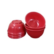 Mangkok Cetakan Nasi Minako 503 - Mangkok Merah Cetakan Nasi - Mangkok Merah Sup - Mangkok Kuah - Ma