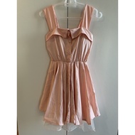 Pink Dress Single Strap 2nd Hand