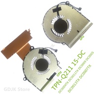 CPU GPU Cooling Fan HP Gaming pro Omen 15-DC TPN-Q211 L30203-001 L30204-001 G3D Fan Cooler