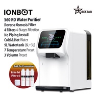 [SG Ready Stock] IONBOT S60/S50 Water Purifier 9&7L Capacity /4-Stages Filter with Reverse Osmosis