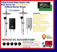 FUJIOH FZ-WH5033NR INSTANT WATER HEATER WITH RAIN SHOWER / Free Express Delivery
