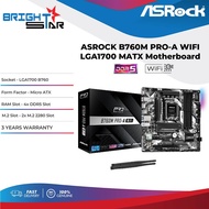 ASROCK B760M PRO-A WIFI LGA1700 Micro-ATX Motherboard