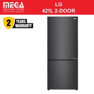 LG GB-B4059MT 408L 2-DOOR FRIDGE | Bottom Freezer | 4 Ticks | FREE $50 VOUCHER BY LG