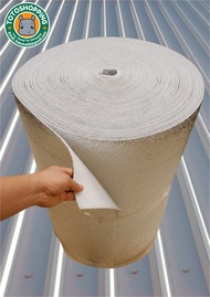 ฉนวนพีอีเคลือบฟอยล์ หนา5mm กว้าง90cm ยาว1-40m Insulation Epe Foam5mm 90cm 1-40m ฉนวนพีอีเคลือบฟอยล์ล