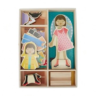 Wooden Magnetic dress up KMART AUSTRALIA