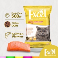 excel cat food salmon 5 kg (10 pcs ) makanan kering kucing dry food murah