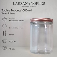 PREMIUM THICK CYLINDER JAR 1000 ML 1000ML TUBE JAR/ 1 L MINION PLASTIC CYLINDER JAR