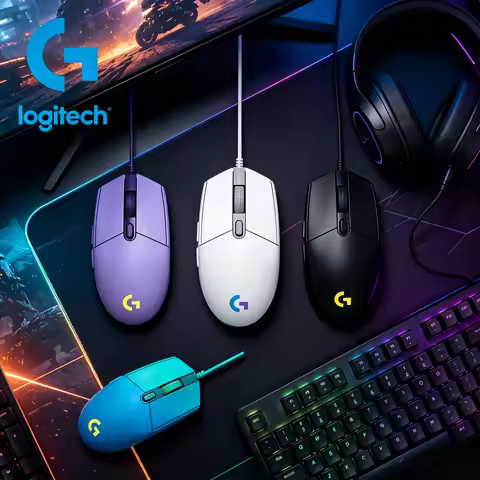 Logitech G102 wired gaming mouse RGB gaming desktop computer laptop universal mouse M220/M280 wirele