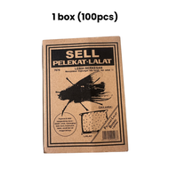 Pelekat Lalat/ Gam Lalat/ Buku Lalat/ Fly Trap/ Kertas Peranglap Lalat 10PCS/ 100PCS