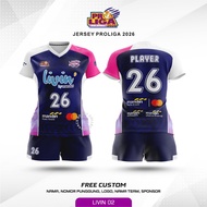 LIVIN Proliga 2026 Jersey [Can Add Name, Back Number]