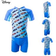 Disney - 男童短袖游泳防曬衣 [藍色] (反斗車王3 閃電王麥坤，小薑，積迅黑旋風) (RC1963CA)