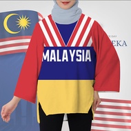 1957 Independence Day Baju 68th Merdeka Perempuan Latest Viral Merdeka Design Elegant Daily Wear