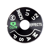 DSLR Function Dial Mode Button Cap Label Repair Part for Nikon D7100 D7200 D7500 D750