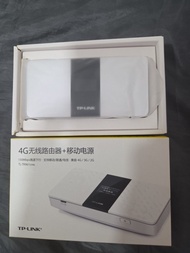 TP-Link 4G 無線路由器 + 行動電源 旅行插sim lte  wifi蛋 大用量用足一天