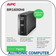 APC BR1600MI Back-UPS Pro, 1600VA/960W, Tower, 230V, 8x IEC C13 outlets, AVR, LCD, User Replaceable Battery/2YRS WARRANT