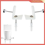 [Lovoski2] Angled Floor WC Toilet Bowl Bidet Toilet Seat Foot Fixing Screws Toilet Seat Hinge Hinges
