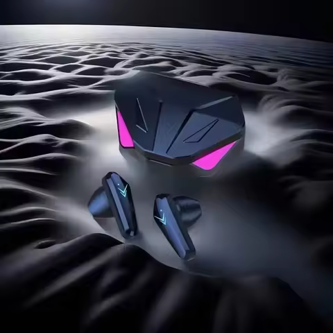 TWS Wireless Bluetooth Headset LED Display Gamer Earbuds with Mic Wireless Headphones Noise Cancelli