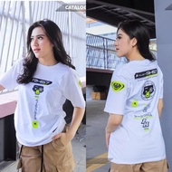 Kaos Motor Racing Hell RH57 Baju Racing Hell Warna Putih Untuk Dewasa Pria Wanita