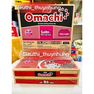 Omachi noodle box 30 packs beef stew sauce/five-fruit rib stew/beef shank with crab/spicy and sour s