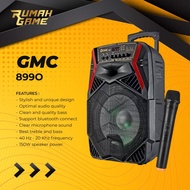 SPEAKER GMC PORTABLE 899O BLUETOOTH WITH DUAL MICROPHONE WIRELESS