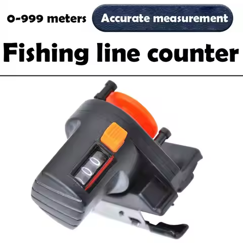 Fishing Line Counter 0-999m Fishing Line Depth Counter Gauge Counter Length Peso Finder Tool Equipme