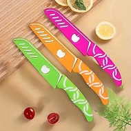 [Reseller Package] 3 PCS Sharp 3-Color Stainless Steel Fruit Knives