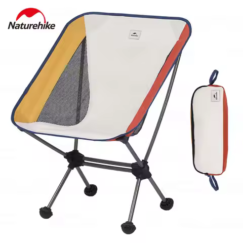 Naturehike YL08 Outdoor Portable Camping Chair Oxford Cloth Folding For Fishing BBQ Picnic Beach Ret