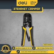 Deli Tang Crimping Tool 4P 6P 8P  RJ45 RJ11 / Ethernet Crimper EDL4971