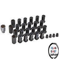 ESSEX Racing Nuts for HiAce Regius Ace and HiAce, Black Chrome and Chrome [Racing Nuts for HiAce] Bl