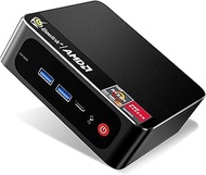 Beelink Mini PC Ryzen 7 5850U (8C/16T, Turbo 4.4GHz), 16GB DDR4 RAM 1TB PCIe3.0 SSD Mini Desktop Com