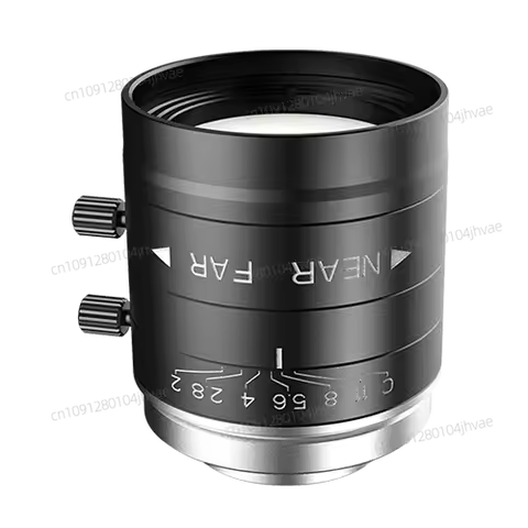 FA0801C Machine Vision Industrial Camera 8mm Fixed Focus Manual Iris C-Mount Lens
