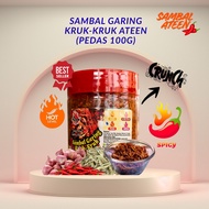 Sambal Garing Kruk Kruk Ateen (Pedas) (100g) by Ateen Kitchen