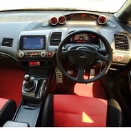 Honda Civic FD2R / FD Meter Defi cover 60mm