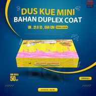 Dus kue mini /Donat Mini Motif PINK 21×135×4 cm
