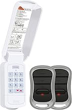 ASONPAO 1Pcs GK-BX IntelliCode Wireless Keypad with 2Pcs G3T-BX Remotes for Genie and Overhead Door 