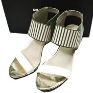 UNITED NUDE Raiko 中跟涼鞋 56370001，37 號（23.5-24 公分），暮色 UN 淺口鞋，全新/二手，UNITED NUDE