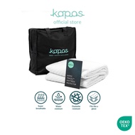 KAPAS Tencel Waterproof Mattress Protector: Breathable, Cooling, Soft and Waterproof for Comfort