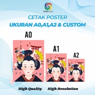 Poster Printing KPOP Photo/s Size A0, A1, A2 & Custom Size | High Quality