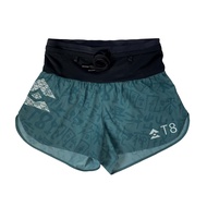 T8 กางเกงวิ่งผู้หญิง Womens Sherpa Shorts V2.0 Inked Teal  Edtion วิ่งถนน เทรล  กลางแจ้ง สีเทอคอยส์