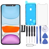 สำหรับหน้าจอจอ LCD แบบดั้งเดิม iPhone 11 (สีดำ)