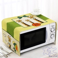 Universal Microwave Oven Cover Cartoon Microwave Oven Cover Dust Cover Household Waterproof and Oil-proof Cover