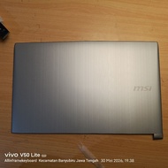 New Back Cover Laptop MSI PL62 MS-16JD MX150 Silver 3076J4A111P89 E2P-6J4A111-P89 Original