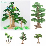 NICKOLAS Simulation Cypress, Plastic Pine Trees Coconut Tree, Children's Toys Mini Vivid Cypress Lan