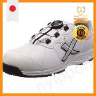 76 Union Safety Shoes - Men's Work Boots, White, Size 24.5 cm