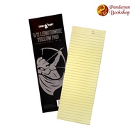 True Copy 1/2 LENGTHWISE YELLOW PAD PREMIUM BOOK PAPER 80 Leaves