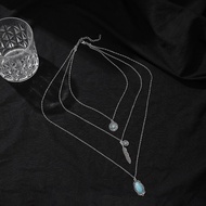 Phong Cách Bohemian Vòng Cổ Ba Lớp Cổ Điển Dành Cho Nữ Phụ Kiện Trang Sức Thời Trang Âu Mỹ