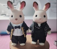 森林家族 一博&戰 手作禮服二件 衣服 (版主收藏）