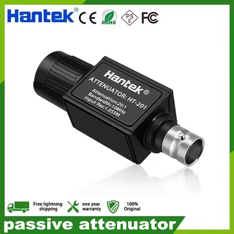 Hantek Attenuator 1008C Oscilloscope Signal Passive Attenuator HT201 20:1 Passive Attenuator For Car
