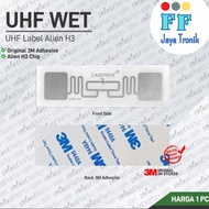 Uhf Wet Inlay Rfid AlienTAG With Adhesive Label For Asset Management Most Popular